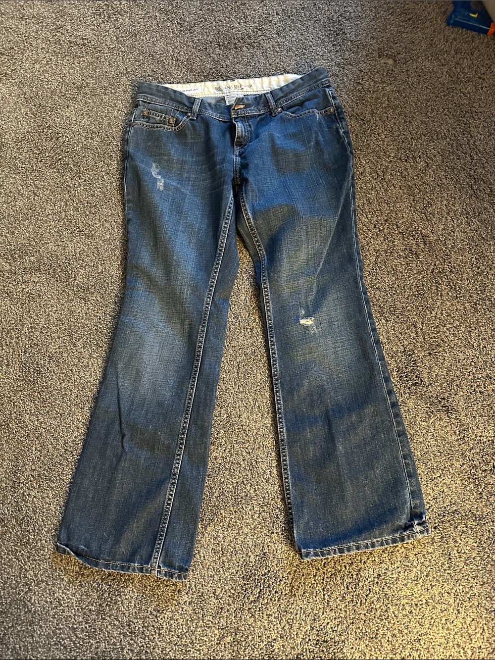 Banana Republic Women's Bootcut Jeans - Blue Wash